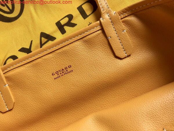 Replica Goyard GMLTY01CL03P Saint Louis GM Bag Yellow 8