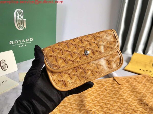 Replica Goyard GMLTY01CL03P Saint Louis GM Bag Yellow 10