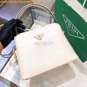 Replica Prada Matinee Mini Bag 1BA282 White 2