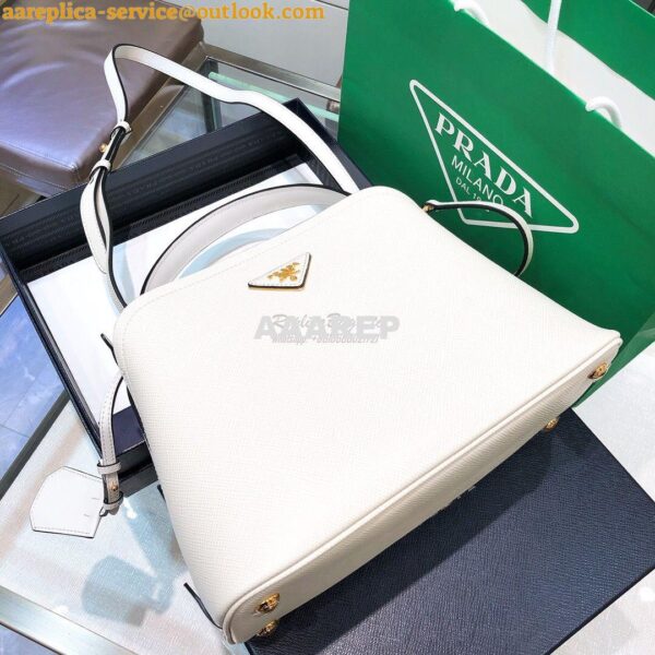 Replica Prada Matinee Mini Bag 1BA282 White 6