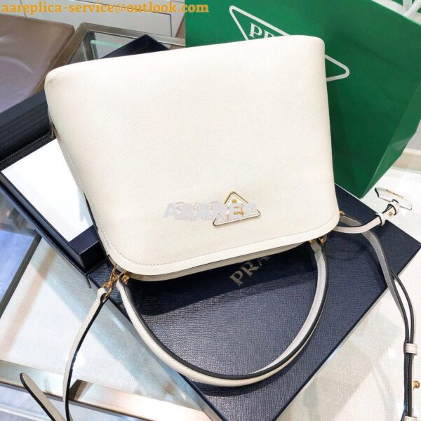 Replica Prada Matinee Mini Bag 1BA282 White 7