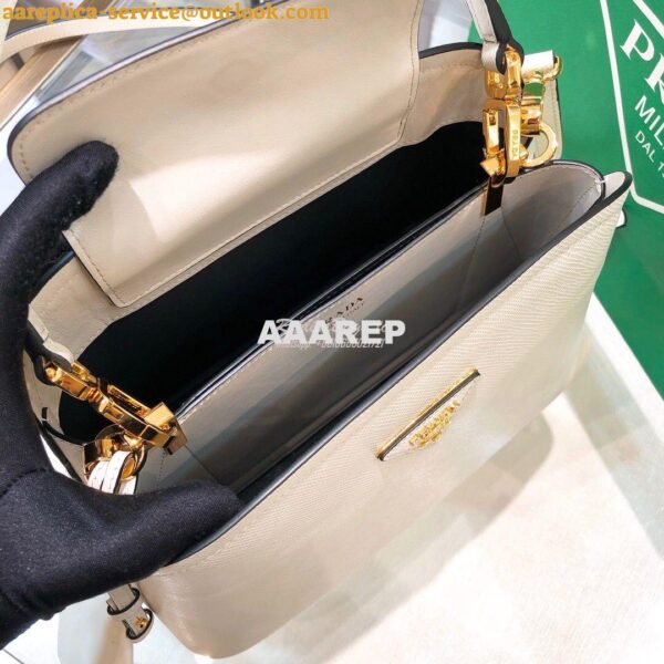 Replica Prada Matinee Mini Bag 1BA282 White 11