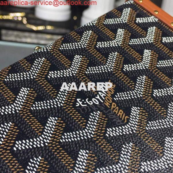 Replica Goyard MINA08PMLTY01CL01P Minaudière Trunk Bag Brown 6