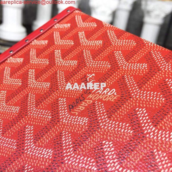 Replica Goyard MINA08PMLTY01CL01P Minaudière Trunk Bag Red 6