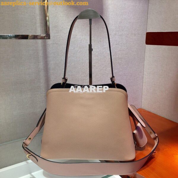 Replica Prada Matinée Small Handbag 1BA251 Powder Pink 10