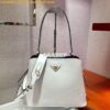 Replica Prada Medium Antique Nappa Leather Top Handle Bag 1BB092 Alaba 2