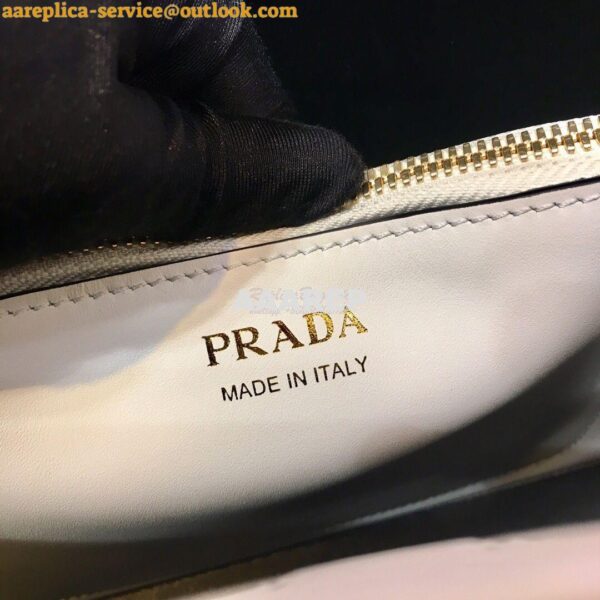 Replica Prada Matinée Small Handbag 1BA251 White 8