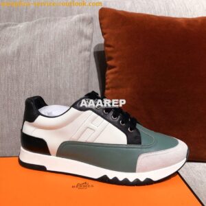 Replica Hermes Sneakers Trail Male/ Female H191168 Green