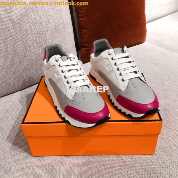 Replica Hermes Sneakers Trail Male/ Female H191168 Grey 3