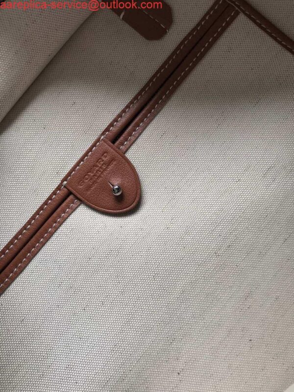 Replica Goyard MMLTY01CL03P Artois MM Bag Brown Black 10