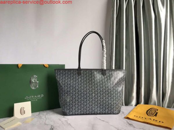 Replica Goyard MMLTY01CL03P Artois MM Bag Gray 5