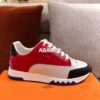 Replica Hermes Sneakers Trail Male/ Female H191168 Metallize Silver