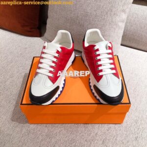 Replica Hermes Sneakers Trail Male/ Female H191168 Red 2