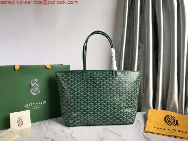 Replica Goyard MMLTY01CL03P Artois MM Bag Green 3