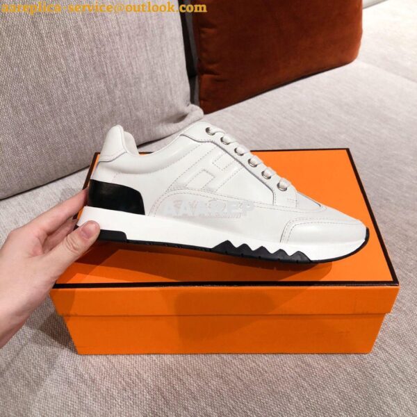 Replica Hermes Sneakers Trail Male/ Female H191168 White 6