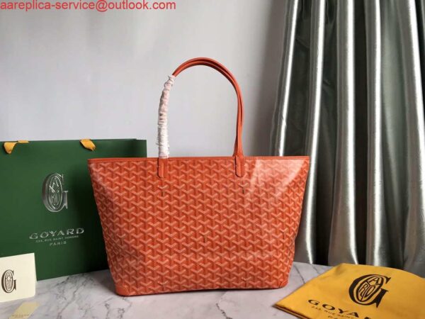 Replica Goyard MMLTY01CL03P Artois MM Bag Orange 3