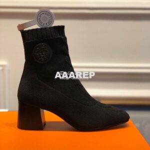 Replica Hermes Volver 60 Ankle Boot H192034 Black