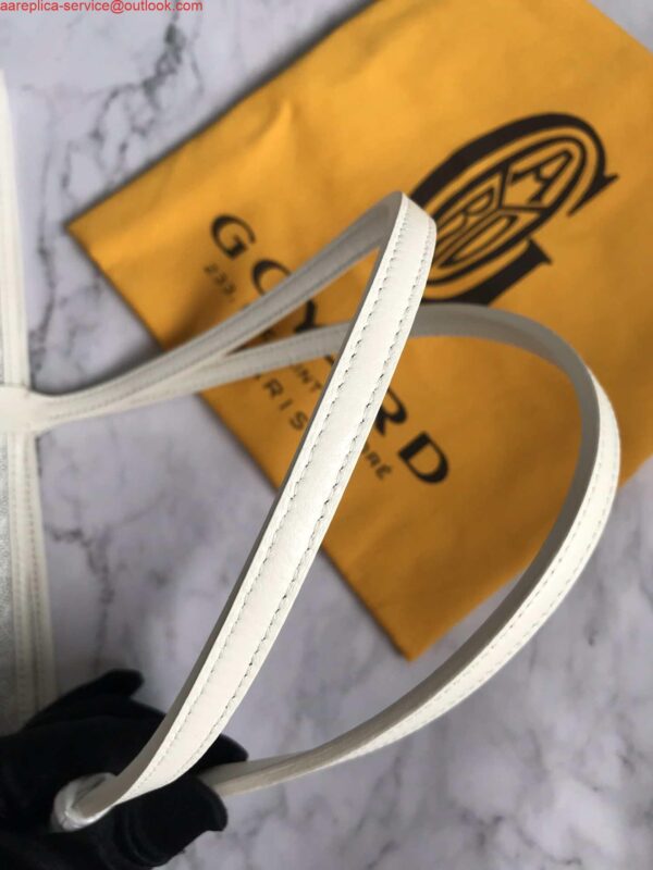 Replica Goyard MMLTY01CL03P Artois MM Bag White 6