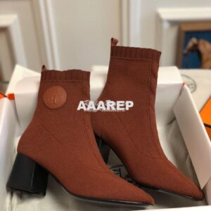 Replica Hermes Volver 60 Ankle Boot H192034 Brown