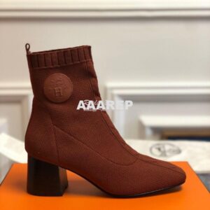 Replica Hermes Volver 60 Ankle Boot H192034 Brown 2