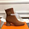 Replica Hermes Volver 60 Ankle Boot H192034 Brown