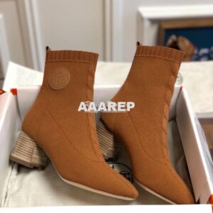 Replica Hermes Volver 60 Ankle Boot H192034 Cognac 2