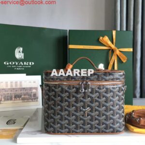 Replica Goyard MUSEVAPMLTY01CL03P Muse Vanity Case PM Bag Brown & Black