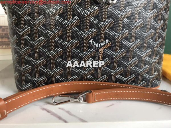 Replica Goyard MUSEVAPMLTY01CL03P Muse Vanity Case PM Bag Brown & Black 11