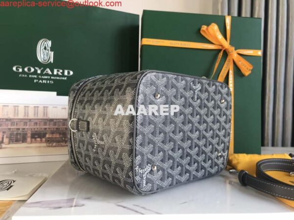 Replica Goyard MUSEVAPMLTY01CL03P Muse Vanity Case PM Bag Gray 6