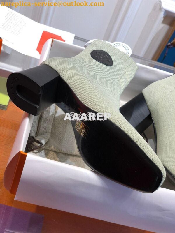 Replica Hermes Volver 60 Ankle Boot H192034 Vert Sapin 9