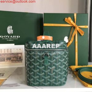 Replica Goyard MUSEVAPMLTY01CL03P Muse Vanity Case PM Bag Green 2