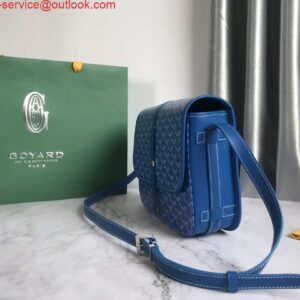 Replica Goyard 2MMLTY01CL01P Belvedere MM Bag GY020183 Blue 2