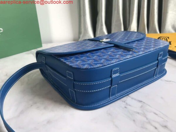 Replica Goyard 2MMLTY01CL01P Belvedere MM Bag GY020183 Blue 5