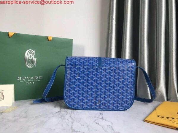 Replica Goyard 2MMLTY01CL01P Belvedere MM Bag GY020183 Blue 6