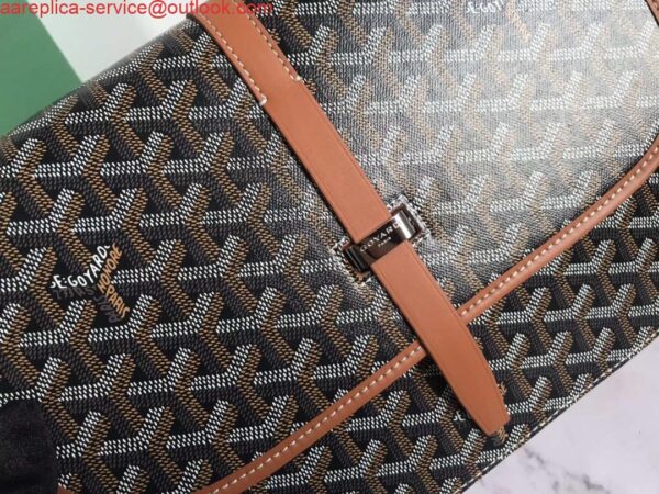 Replica Goyard 2MMLTY01CL01P Belvedere MM Bag GY020183 Brown 6