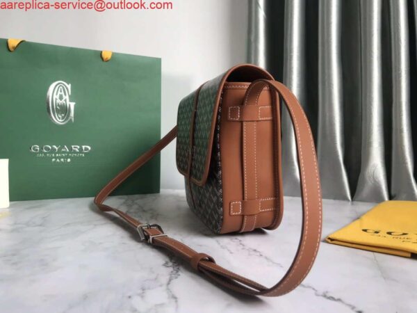 Replica Goyard 2MMLTY01CL01P Belvedere MM Bag GY020183 Brown 7