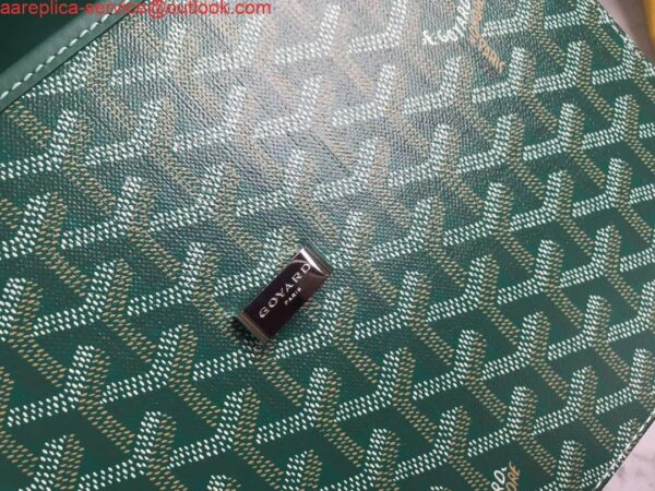 Replica Goyard 2MMLTY01CL01P Belvedere MM Bag GY020183 Green 7