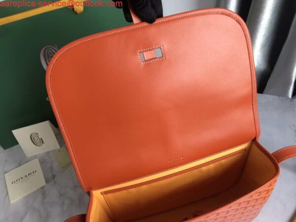 Replica Goyard 2MMLTY01CL01P Belvedere MM Bag GY020183 Orange 10