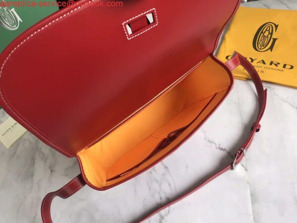 Replica Goyard 2MMLTY01CL01P Belvedere MM Bag GY020183 Red 9