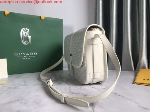 Replica Goyard 2MMLTY01CL01P Belvedere MM Bag GY020183 White 4