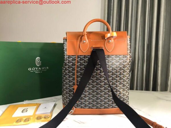 Replica Goyard ALPIN2MMLTY Alpin MM Backpack Brown 6