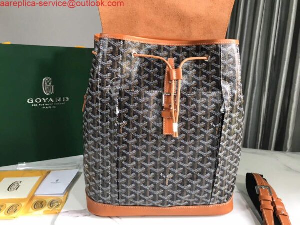 Replica Goyard ALPIN2MMLTY Alpin MM Backpack Brown 7