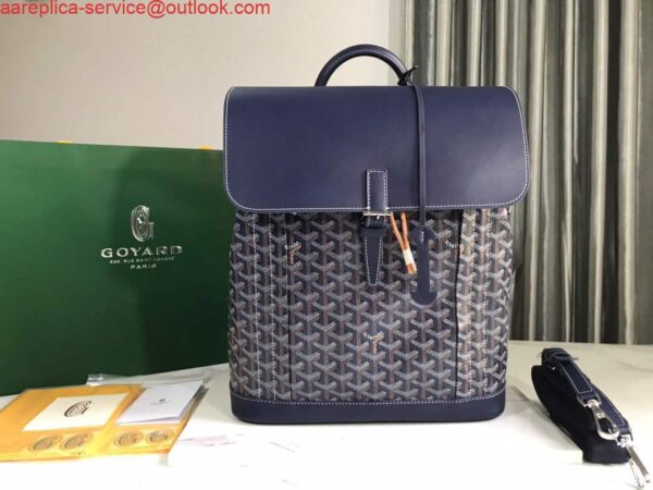 Replica Goyard ALPIN2MMLTY Alpin MM Backpack dark blue 3