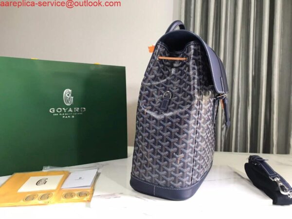 Replica Goyard ALPIN2MMLTY Alpin MM Backpack dark blue 4