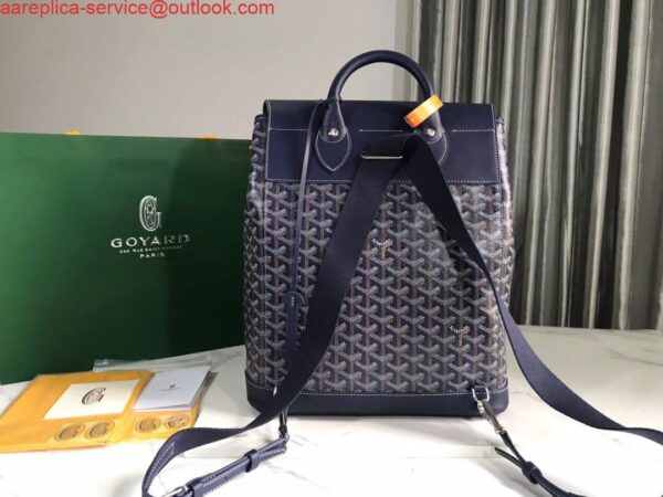 Replica Goyard ALPIN2MMLTY Alpin MM Backpack dark blue 5