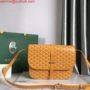 Replica Goyard 2MMLTY01CL01P Belvedere MM Bag GY020183 Yellow