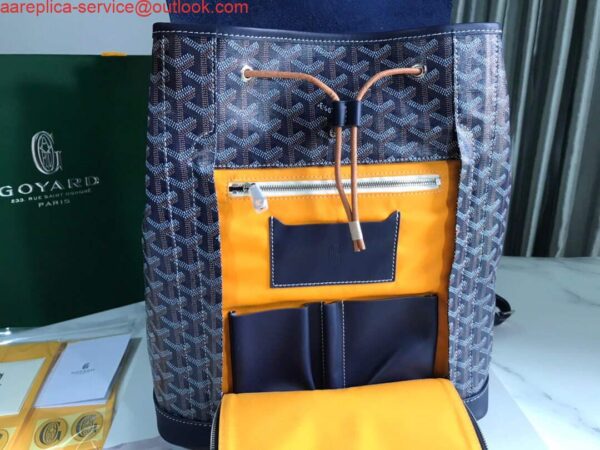 Replica Goyard ALPIN2MMLTY Alpin MM Backpack dark blue 7