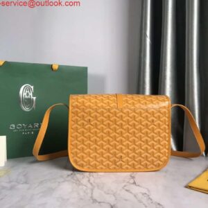 Replica Goyard 2MMLTY01CL01P Belvedere MM Bag GY020183 Yellow 2