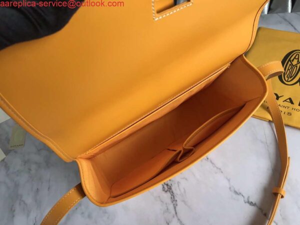 Replica Goyard 2MMLTY01CL01P Belvedere MM Bag GY020183 Yellow 8