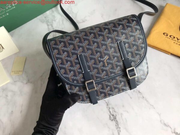 Replica Goyard 2MMLTY01CL02P Belvedere MM Bag GY020098 Black 7